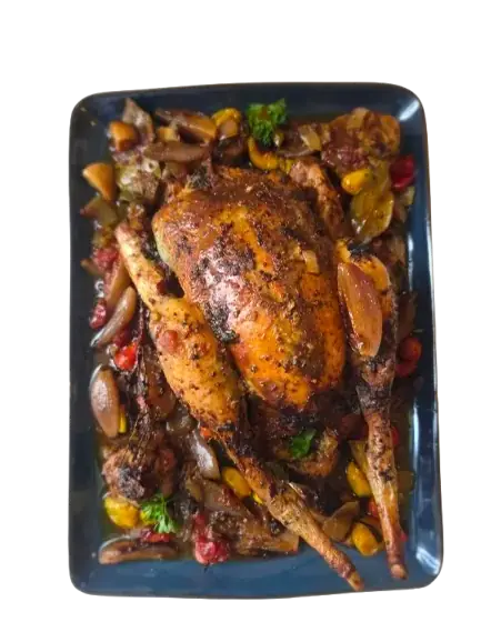 Poulet rôti aux épices
